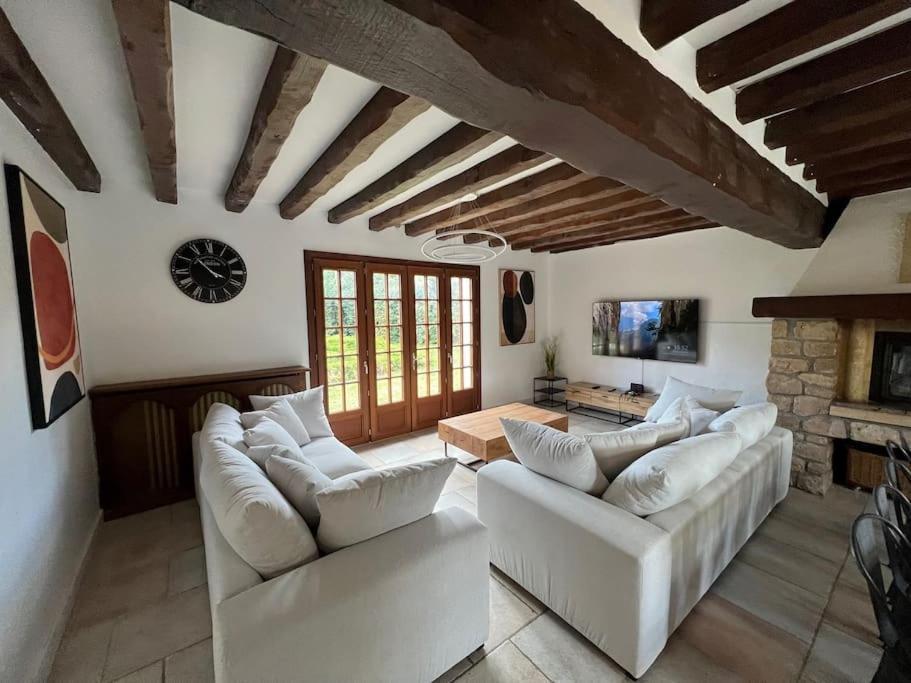 La Cle Des Champs - Les Grais 1H10 De Paris Villa Bazoches-sur-le-Betz Eksteriør bilde
